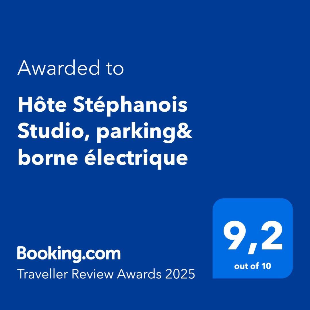 Hote Stephanois Studio, Parking& Borne Electrique سانت إتيان المظهر الخارجي الصورة